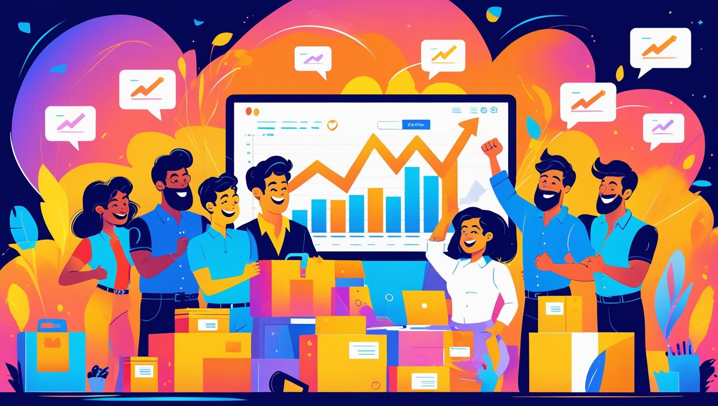 picture of people having success with ecommerce business