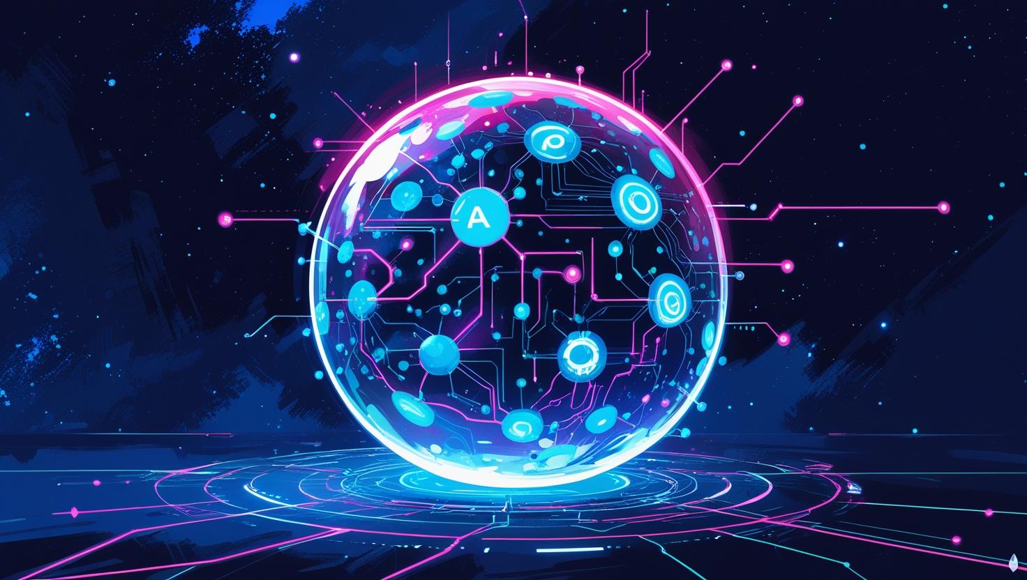 picture showing the world wide web and ai